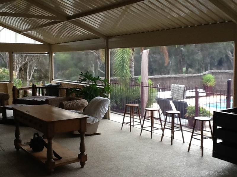 clear pvc patio blinds are ideal for outdoor areas that need more light.